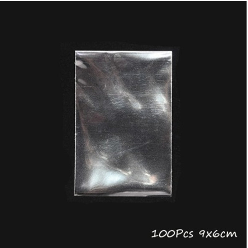 Tote Vibe 100Pcs Transparent Cotton Candy Bags for Party & Bakery