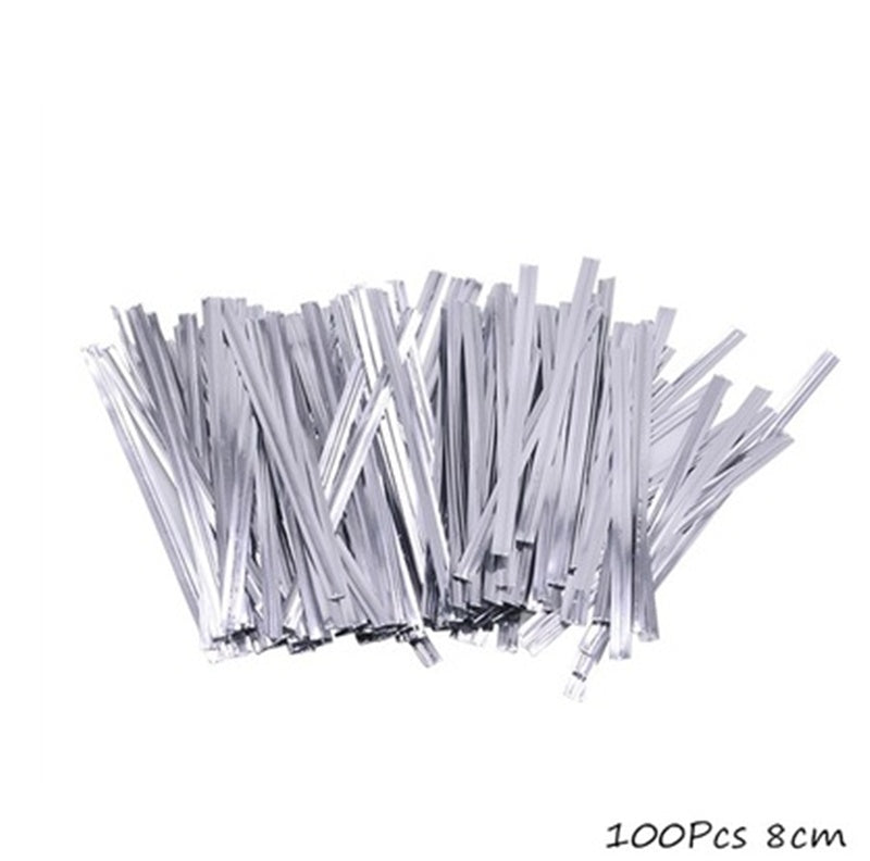 Tote Vibe 100Pcs Transparent Cotton Candy Bags for Party & Bakery