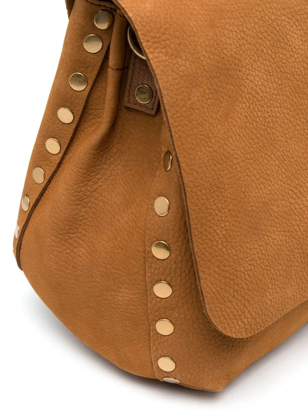 Zanellatotwist-lock calf leather tote bag