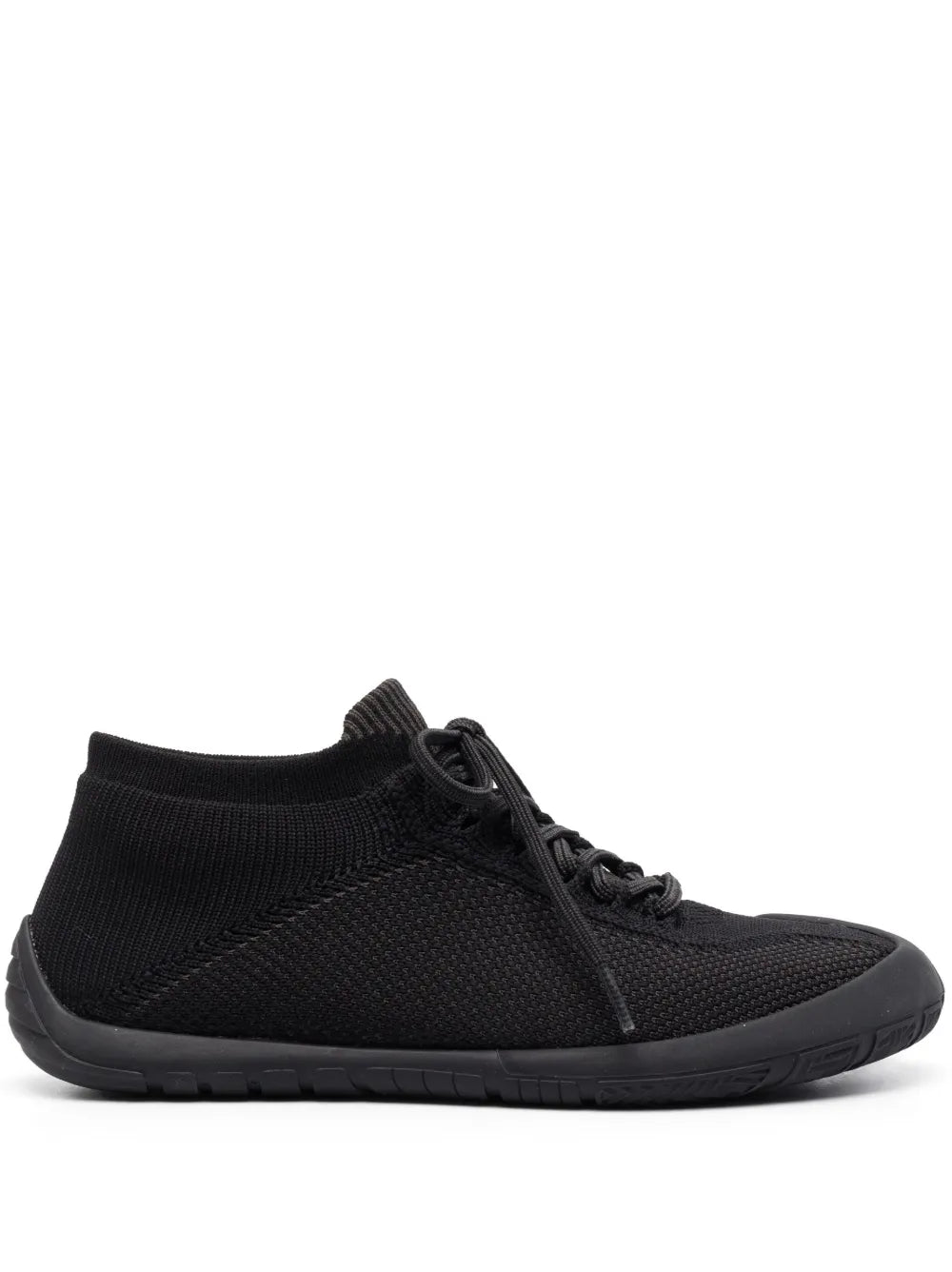 Camper Path Knitted Lace-Up