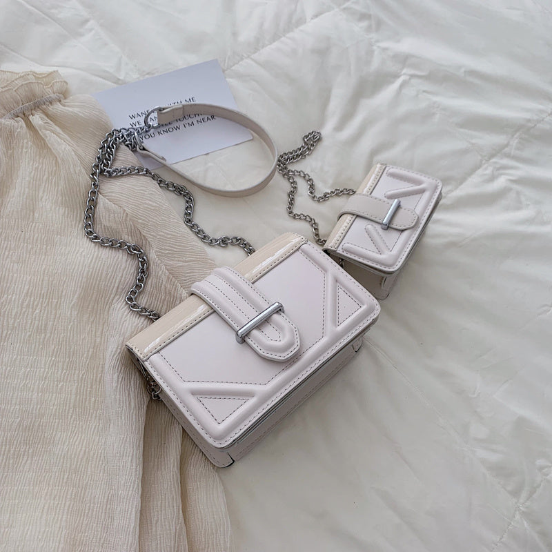 Tote Vibe Wristlet Crossbody Bag – Women’s Synthetic Leather Square Purse