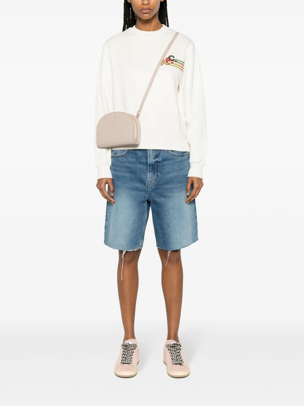 A.P.C.Demi Lune leather cross body bag