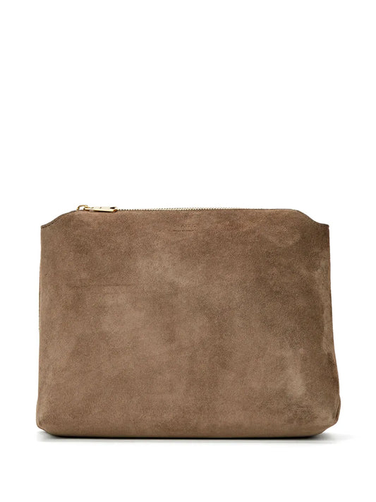 KHAITEmedium Lina suede cross body bag