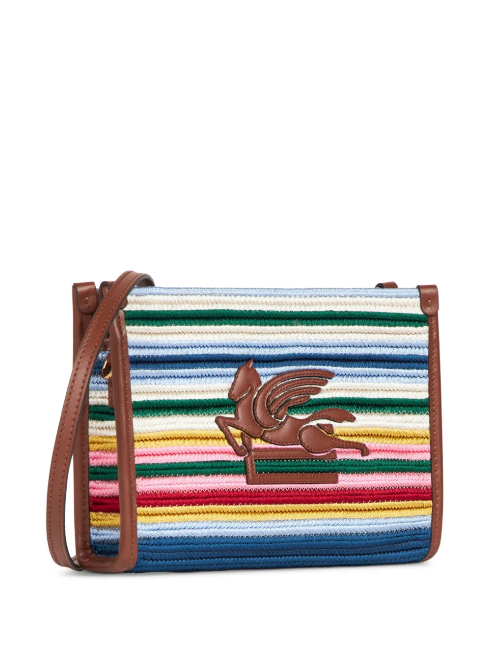 ETROstriped clutch bag