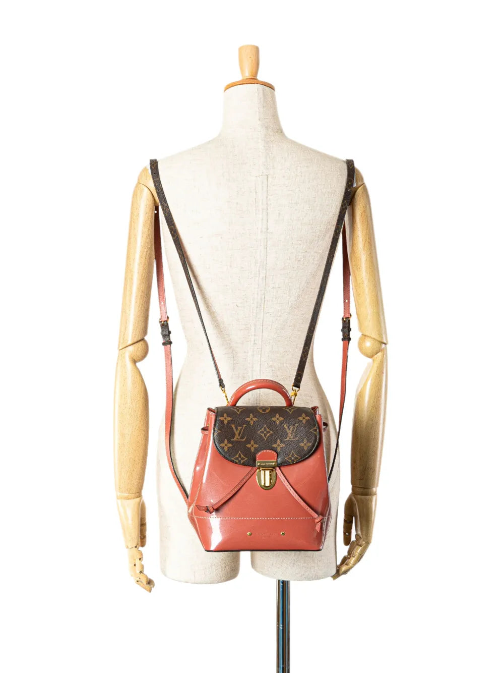 Pre-OwnedLouis Vuitton Pre-Owned2019 Monogram Vernis Hot Springs backpack