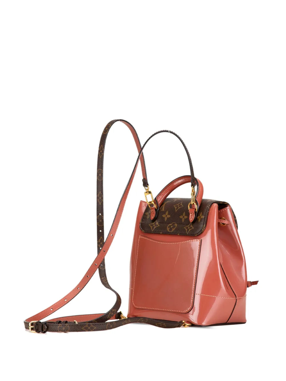 Pre-OwnedLouis Vuitton Pre-Owned2019 Monogram Vernis Hot Springs backpack