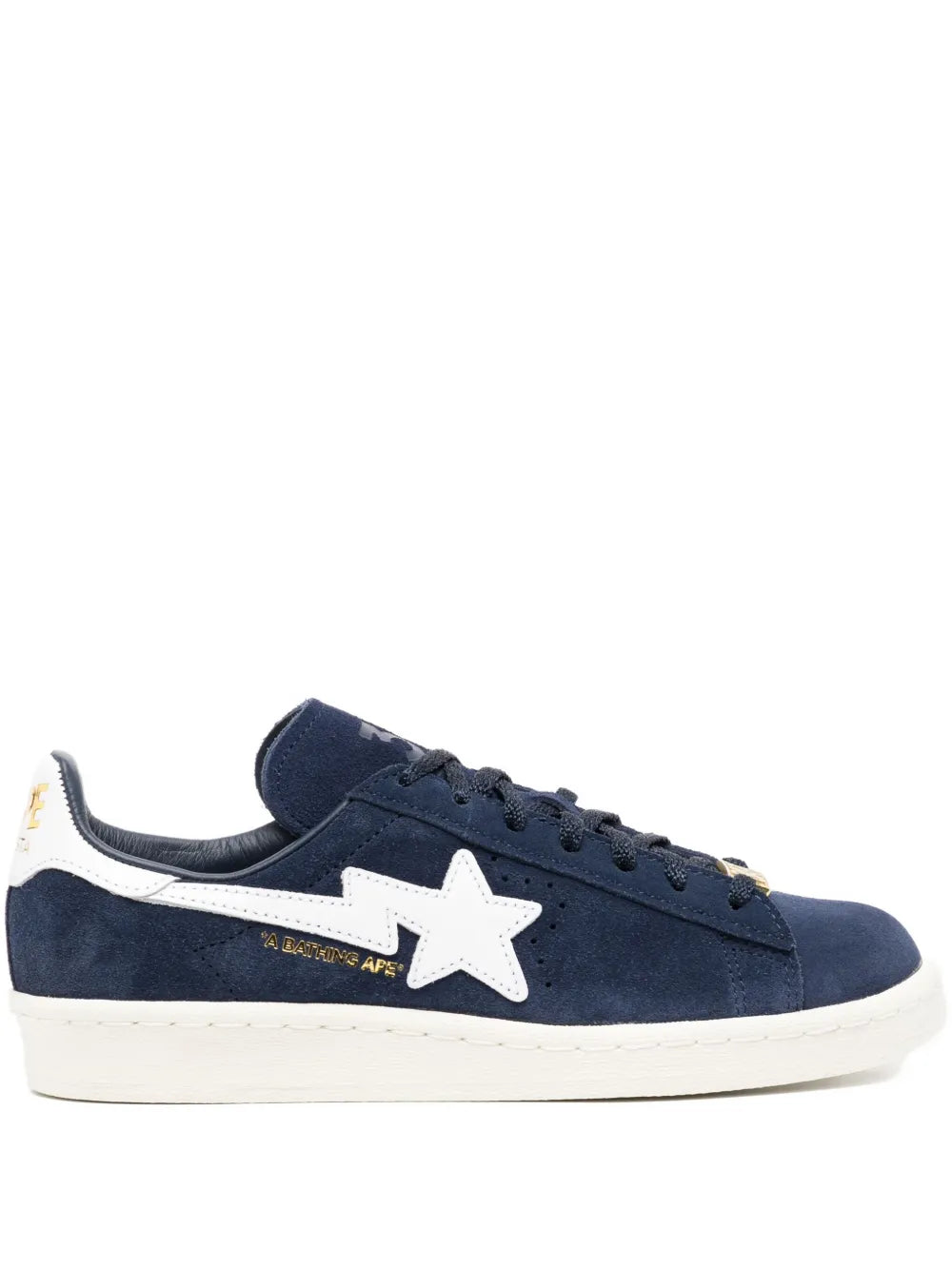 A BATHING APE? Star-Patch Suede Trainers