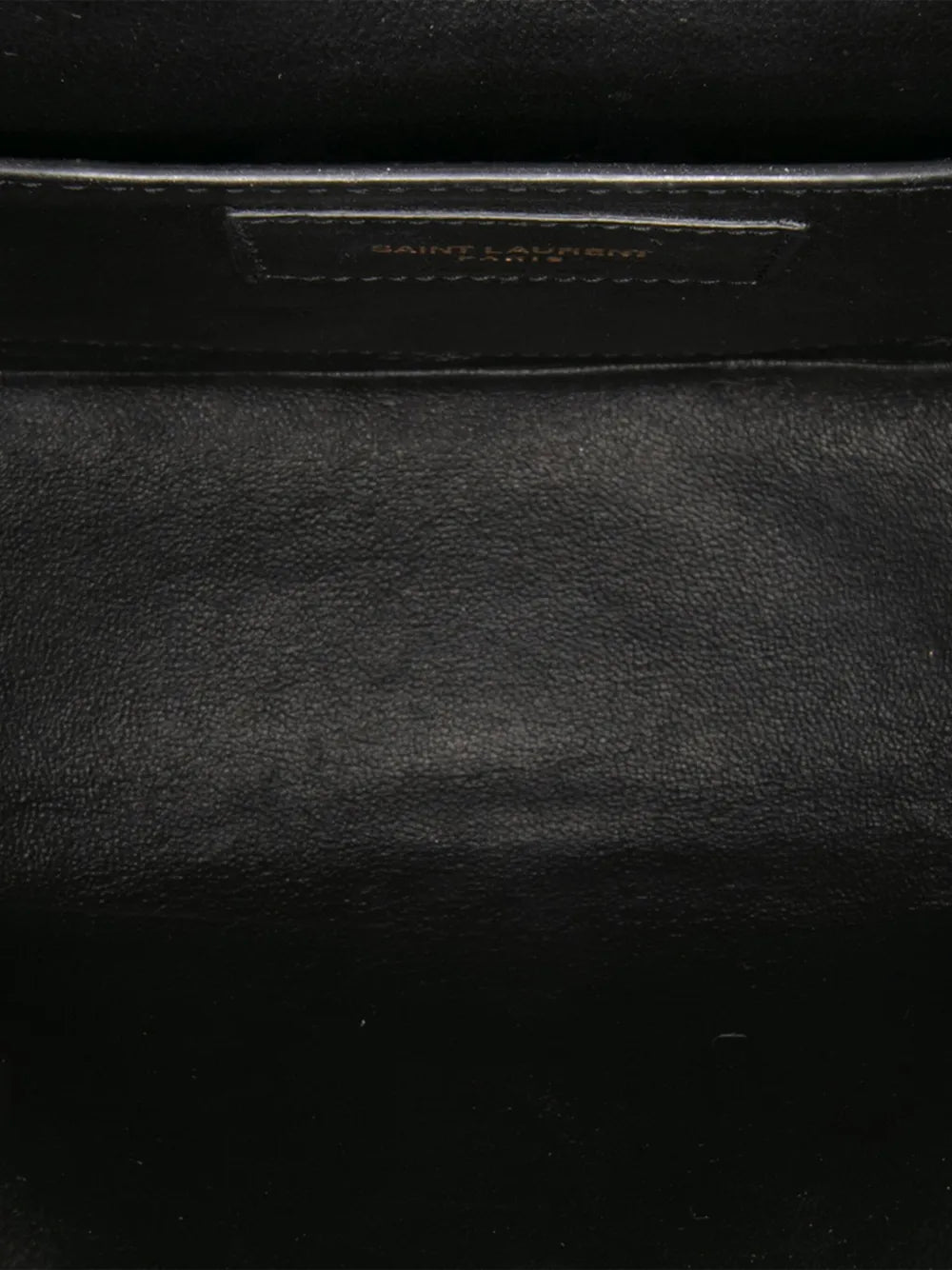 Pre-OwnedSaint Laurent Pre-Owned2018 Medium Lambskin Monogram Vicky Chain Bag crossbody bag