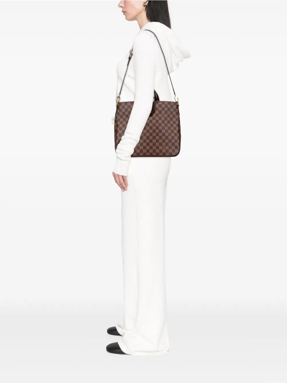 Pre-OwnedLouis Vuitton Pre-Owned2012 Damier Ebene Cabas Rosebery satchel