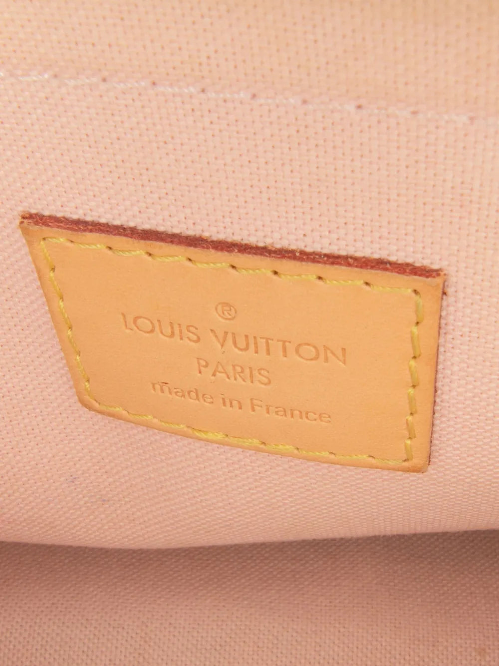 Pre-OwnedLouis Vuitton Pre-Owned2016 Damier Azur Croisette satchel