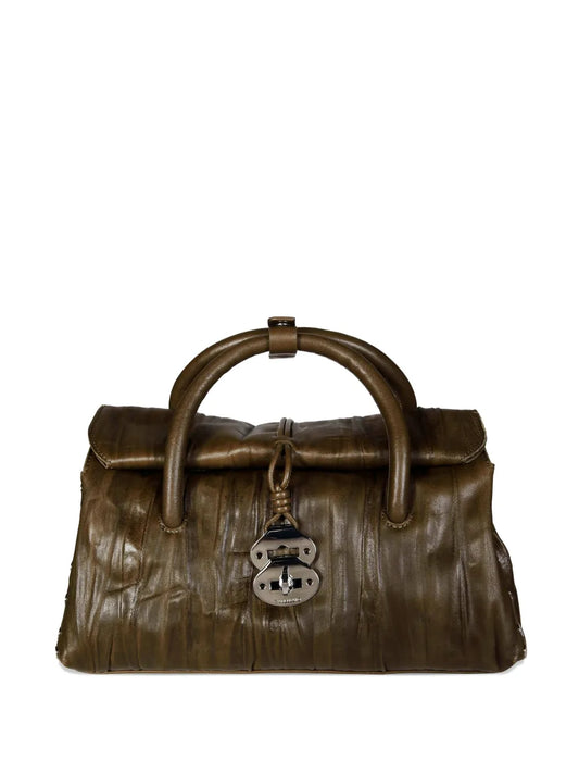 Zanellatosmall Dotta Pliss?studded satchel