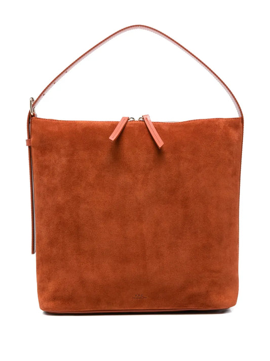 A.P.C.zip-fastening tote bag