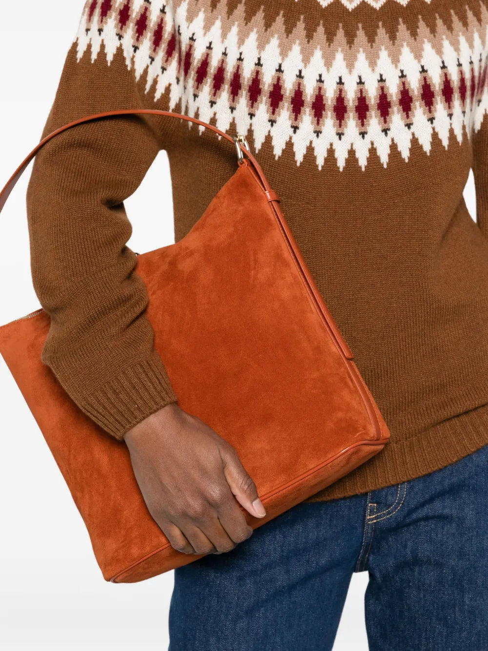 A.P.C.zip-fastening tote bag