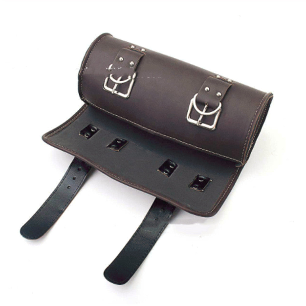 Tote Vibe PU Leather Tool Bag for Motorcycle & Bike – Durable Pannier