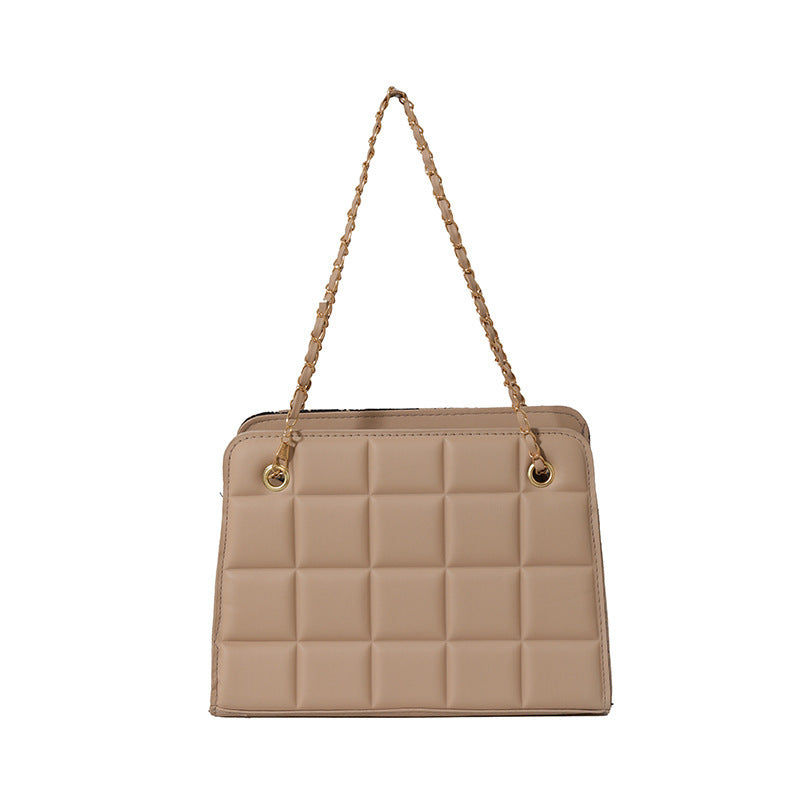 Trendy Crossbody Shoulder Bag with Chain Detail for Everyday Style | Tote Vibe