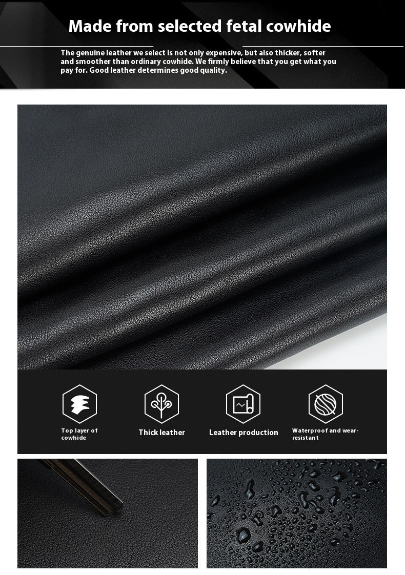 Tote Vibe 17 Inch Laptop Bag Leather – Genuine Cowhide Business Travel Tote